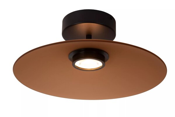 LED Deckenlampe Glas Bernstein 40 cm 2700 K akzentuiert