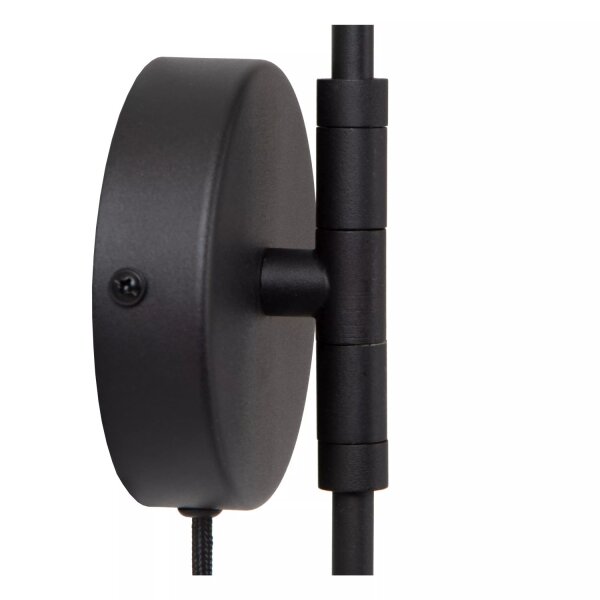 LED Wandspot flexibel Schwarz H:54 cm 2700 K 2-flammig