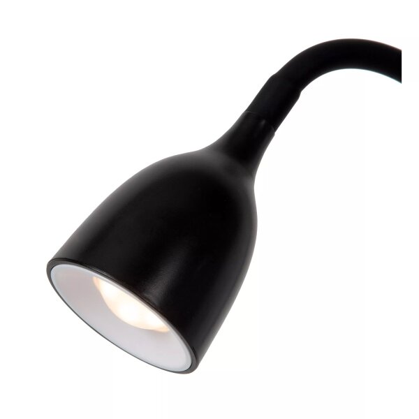 LED Schreibtischleuchte flexibel 50 cm 3000 K Schalter