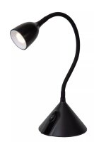 LED Schreibtischleuchte flexibel 50 cm 3000 K Schalter