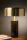 Tischleuchte Marmor Metall Schwarz Gold 36,5 cm 3-flmg