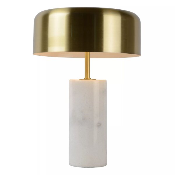 Tischleuchte Marmor Metall Marmor Gold 36,5 cm 3-flmg