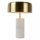 Tischleuchte Marmor Metall Marmor Gold 36,5 cm 3-flmg