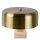 Tischleuchte Marmor Metall Marmor Gold 36,5 cm 3-flmg