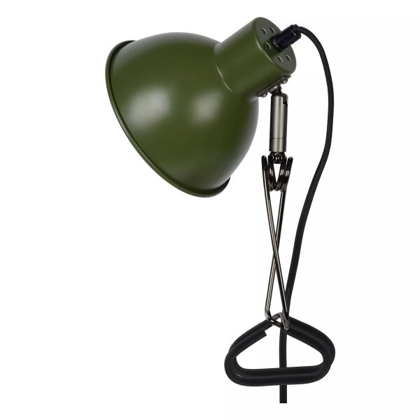Klemmleuchte flexibel Grün Schreibtisch E27 L:32,5 cm