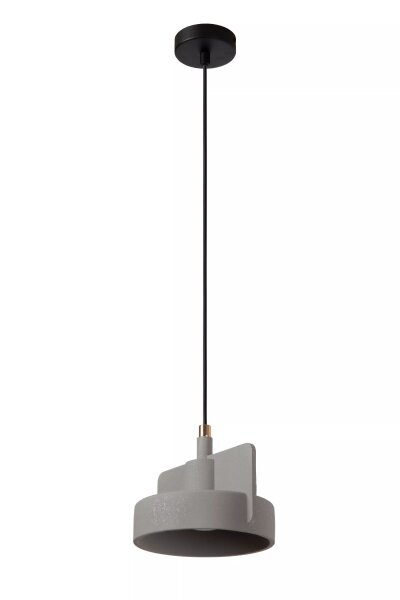 Dekorative Hängeleuchte Beton Grau E27 bis 40 W L:22 cm