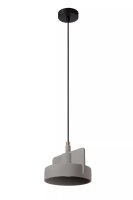 Dekorative Hängeleuchte Beton Grau E27 bis 40 W L:22 cm