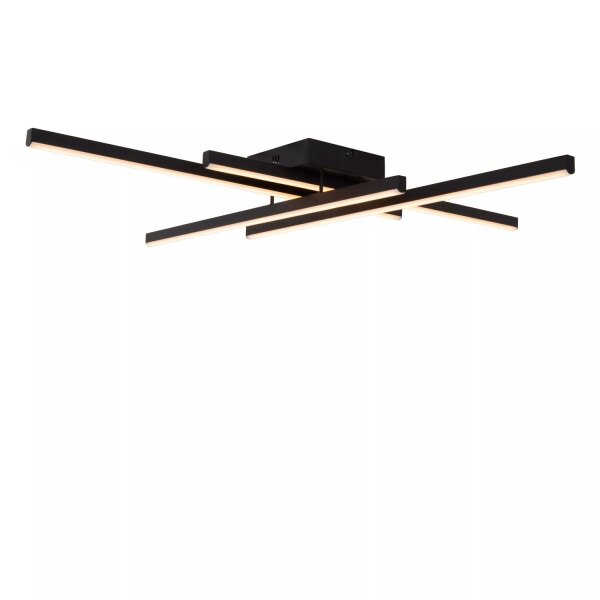 LED Deckenlampe Metall Schwarz B:80 cm 42 W 2700-4000 K