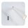 LED Wandspot Holz in Marmor USB H:15 cm 3000 K flexibel