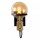 Wandlampe Metall Schwarz Gold H:21,8 cm E27 Vintage