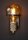 Wandlampe Metall Schwarz Gold H:21,8 cm E27 Vintage