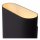 Wandleuchte Up Down Schwarz Gold H:20 cm E14 2-flammig