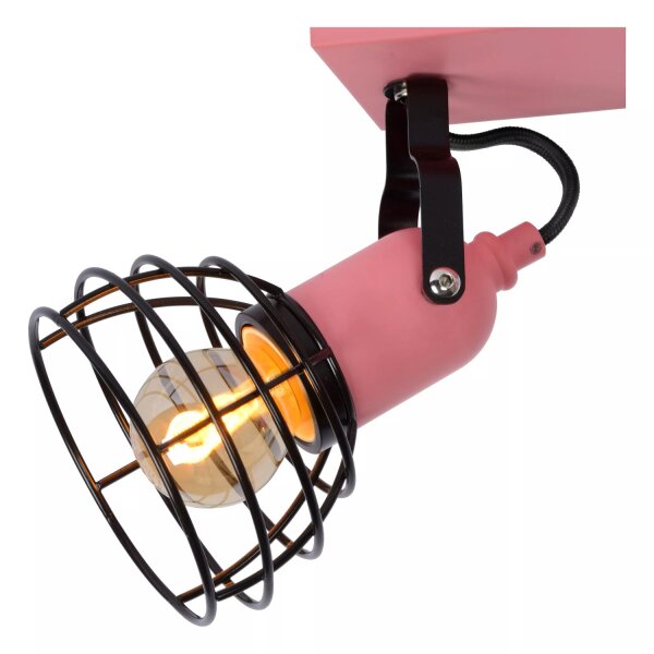 Deckenspot Kinder Rosa E27 schwenkbar 24,5 cm Mädchen