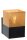 Wandleuchte Industrial Schwarz Gold Metall E27 B:10 cm