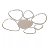 LED Deckenlampe Taupe Metall L:90 cm 72 W 2700-4000 K