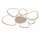 LED Deckenlampe Taupe Metall L:90 cm 72 W 2700-4000 K