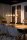 LED Pendelleuchte Glas Metall Schwarz 2700 K 95 cm lang