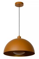 Hängelampe Metall Ockergelb Gold E27 Ø40 cm...