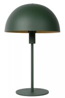 Grüne Tischlampe Metall indirekt E14 40 cm Industrie