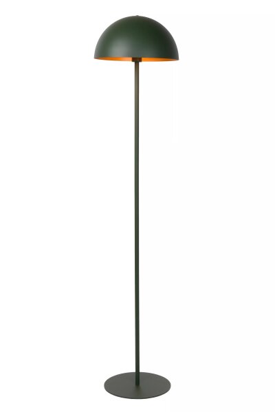Grüne Stehleuchte Metall Industrial E27 160 cm indirekt