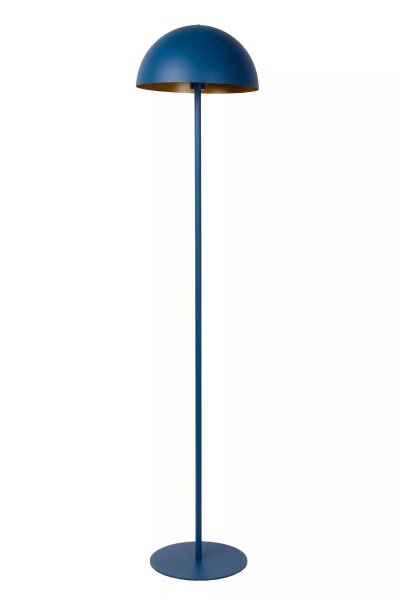 Blaue Stehleuchte Metall Industrial E27 160 cm indirekt
