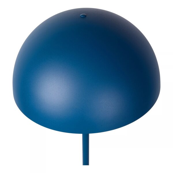 Blaue Stehleuchte Metall Industrial E27 160 cm indirekt