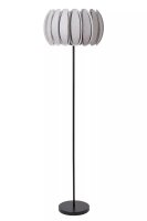 Stehleuchte blendarm Filz Grau E27 156 cm gemütlich