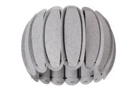 Deckenleuchte Grau Filz Modern E27 Ø30 cm blendarm