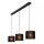 Pendelleuchte Modern Bambus 3-flammig E27 130 cm lang