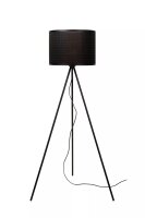 Stehleuchte Tripod Modern Bambus wohnlich E27 142 cm