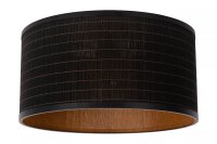 Runde Deckenlampe Modern Bambus blendarm E27 Ø40 cm