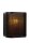 Natürliche Wandlampe Bambus Metall Natur H:20 cm E27