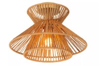 Deckenlampe Papier Natur Gold E27 L:32 cm blendarm
