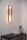 LED Wandleuchte indirekt Metall Schwarz H:60 cm 2700 K