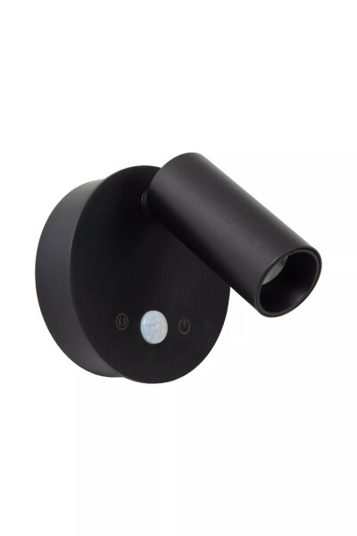 LED Akku Wandstrahler Sensor Schwarz 120 lm 2700-4000 K