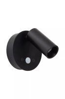 LED Akku Wandstrahler Sensor Schwarz 120 lm 2700-4000 K