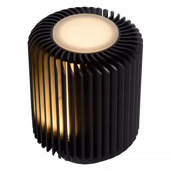LED Tischlampe Aluminium Schwarz 400 lm 3000 K 13,7 cm