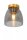 Blendarme Deckenlampe Rauchglas Gold IP44 elegant Retro