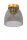 Blendarme Deckenlampe Rauchglas Gold IP44 elegant Retro