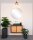Blendarme Deckenlampe Rauchglas Schwarz IP44 G9 Ø16 cm