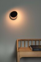 LED Wandlampe verstellbar Schwarz T:15,1 cm 1800-3000 K