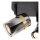 Deckenspot Rauchglas Metall Schwarz GU10 verstellbar