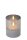 LED Tischlampe 3-er Set Rauchglas Grau Ø8 cm 2700 K