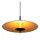 LED Hängeleuchte Loft Metall Schwarz Gold Ø47 cm 3000 K