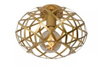 Dekorative Deckenleuchte Gold Ø30 cm rund E27...