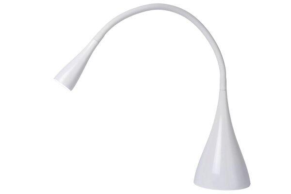 LED Schreibtischleuchte flexibel Weiß 3000 K dimmbar