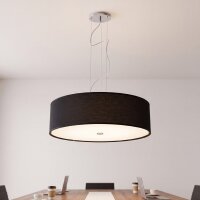 XXL Hängeleuchte in schwarz