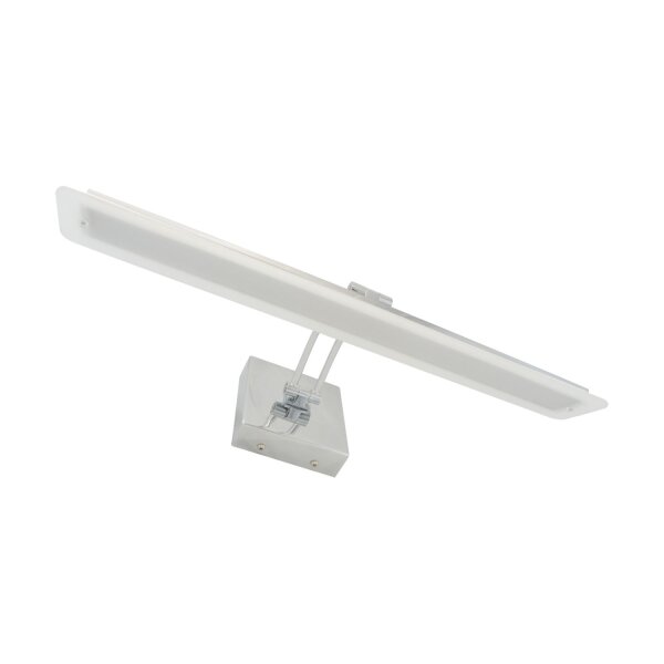 LED Spiegelleuchte Chrom B: 45 cm IP44 schwenkbar 3900 K