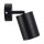 Wandspot Schwarz B: 7 cm H: 18 cm schwenkbar GU10 ETHAN