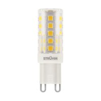LED Leuchtmittel G9 Ø 16mm H: 49mm 2900K 370lm 4W...